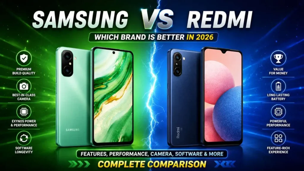 Samsung vs Redmi Which Brand is Better in 2026